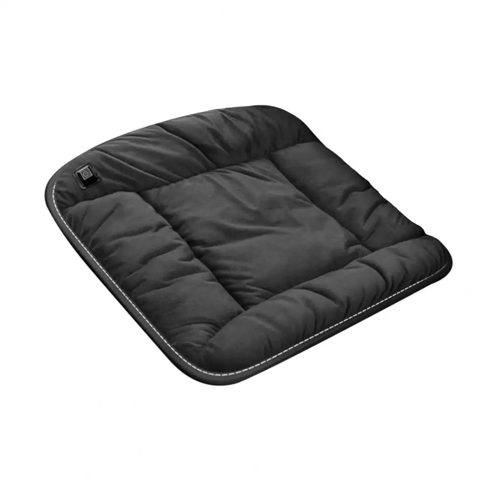 Car Heated Seat Cushion Wear Resistant Seat Mat Fast Heating USB Powered Temperature Adjustable Auto-Off Electric Heating Pad